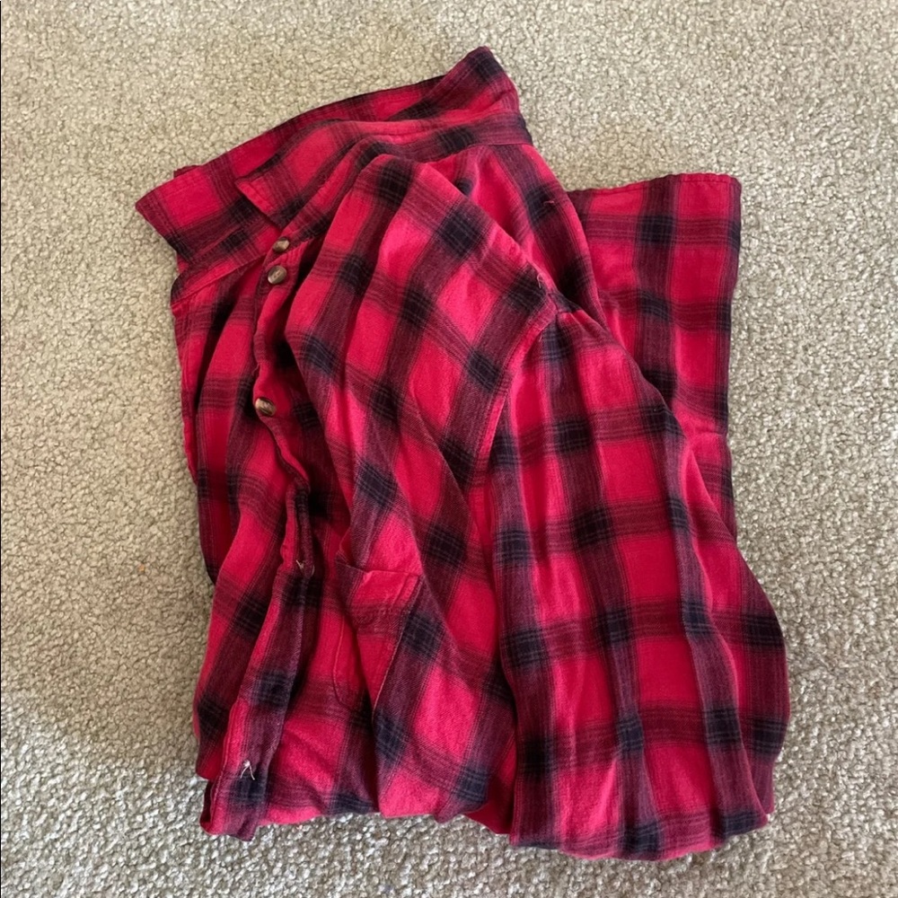 Womens Plaid Shirt